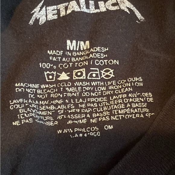 Metallica black t-shirt - Picture 2 of 3